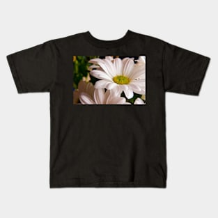 White Chrysanthemum flower Kids T-Shirt